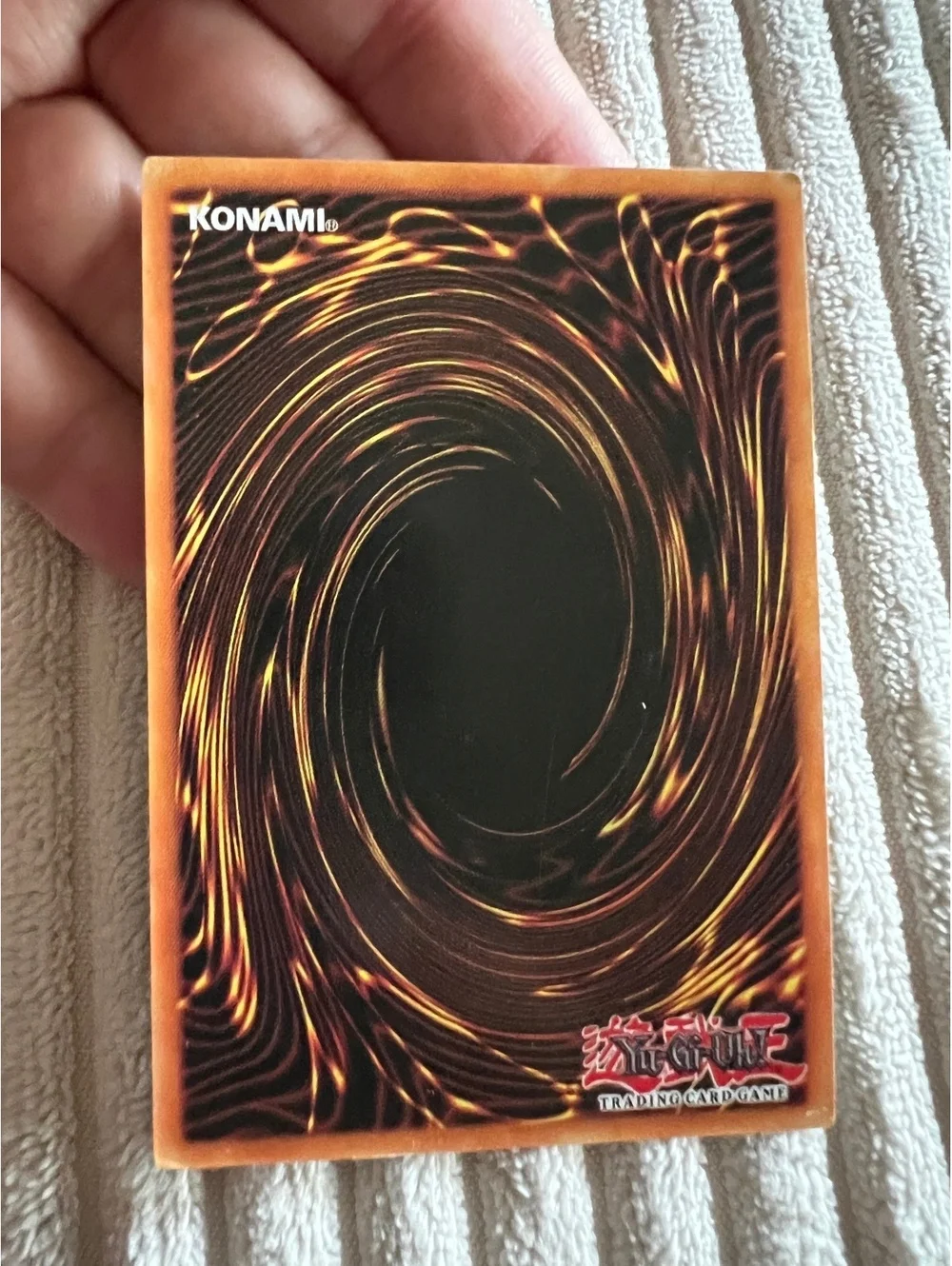 Vintage mystical space typhoon, first edition ultra rare SYE-037 Yu-Gi-Oh card